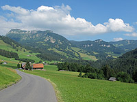 Glaubenberg - Nordrampe Mitte Landschaft