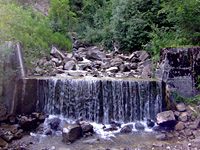 Sarner-See Umfahrung - Wasserfall