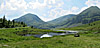 Vivione - Passhöhe See Pano