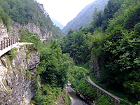 San Rocco - Ostseite oben Schlucht Bach