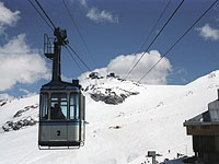 Stilfser - Ski - Erste Bergstation mit Gondel