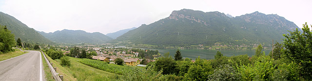 San Rocco - Westrampe unten See Pano