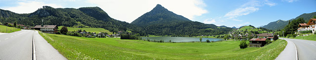 Ursprung - Südrampe Mitte Thiersee Pano