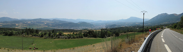 Manse - Westrampe unten Blick auf Gap Panorama