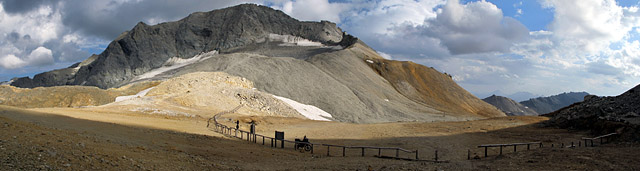 Sommeiller - Passhöhe Pano Berg Osten