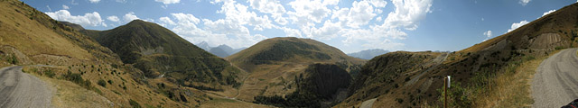 Sarenne - Westrampe oben Pano nahe Cluy