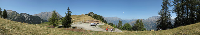 Solude - Passhöhe Panorama