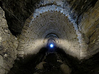 Parpaillon - Passhöhe Tunnelinneres Höhle