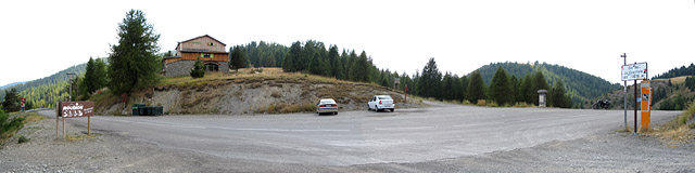 Couillole - Passhöhe Panorama von Norden