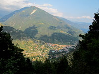 St. Martin - Ostrampe oben Blick auf Ort St. Martin