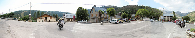 Couillole/Valberg - Einfahrt Bueil Panorama