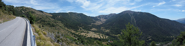 Valberg - Westrampe Mitte Panorama