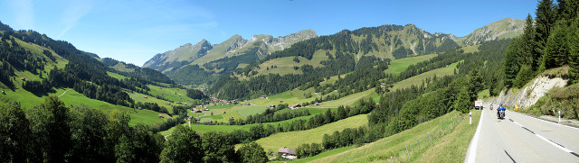 Jaun - Westrampe oben Talpblick Pano