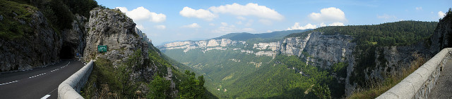 Laval - Panorama von Parkbucht oben