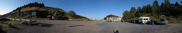 Ares - Passhöhe Panorama