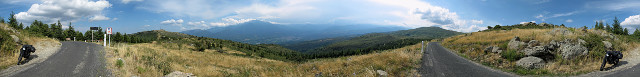 Roque-Jalere - Passhöhe Panorama