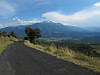 Roque-Jalere - Südrampe Mitte Straße Prades Canigou