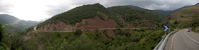 Canto - Westrampe Mitte Pano roter Fels