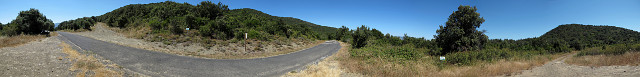 Couloumines - Passhöhe Panorama