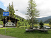 Morgins - Passhöhe Schild Hütte See