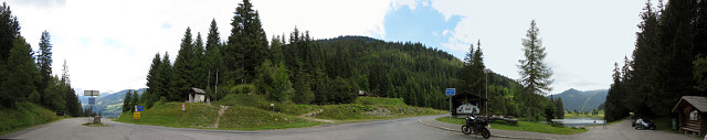 Morgins - Passhöhe Panorama