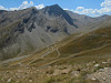 Parpaillon - Ostrampe oben Blick von oben auf Kehren