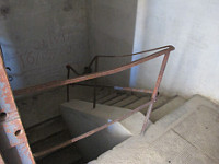 Moutiere - Passhöhe Bunker Treppe