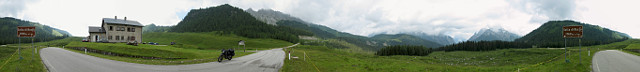 Razzo - Passhöhe Panorama