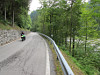 Pesarina - Mitte Schlucht Fluß Biker