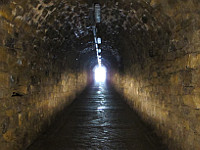 Monte Zoncolan - Westrampe oben Tunnel Inneres