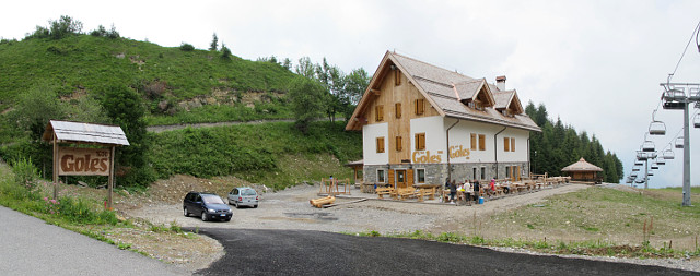 Monte Zoncolan - Ostrampe oben Rifugio Pano