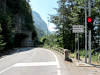 San Oswaldo - Westrampe unten Ampel Tunnel