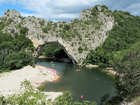 Ardeche - Nordwesten Pont d Arc