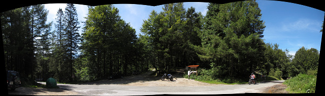 Urkiaga - Passhöhe Panorama