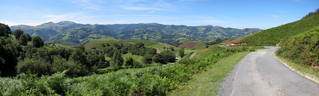 Burdincurutch - Westrampe Mitte Landschaft Panorama