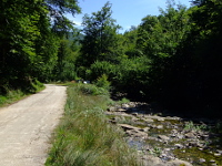 Irati - Westen oben Straße Fluß