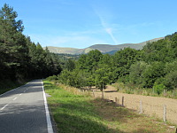 Laza - Westrampe unten Straße Landschaft