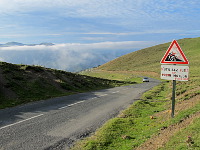 Larrau - Nordrampe oben Erroimendy Schild