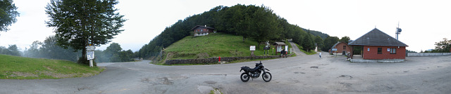 Bagargi - Passhöhe Panorama