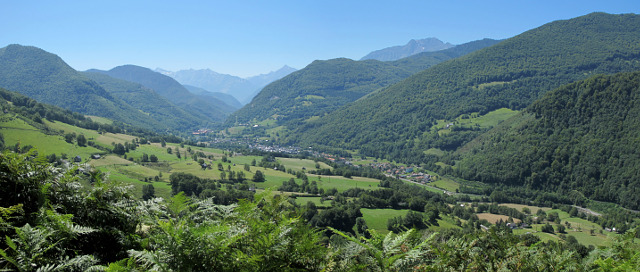 Estivere - Westrampe unten Talblick Panorama