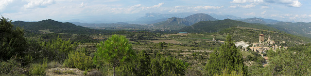 Pino - Nordrampe unten Talblick Panorama