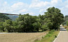 Serrablo - Westrampe unten Blick auf Brücke