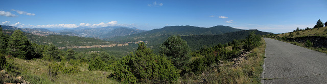 Gavarra - Norden Panorama Blick auf Boixols