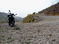 Mont Chiran - Kehre mit Bike