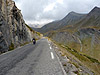 Galibier - Südrampe Mitte Straße links