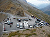 Galibier - Passhöhe von oben schief