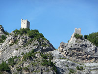 Torre di Fraele - Zoom auf Burgen
