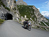 Torre di Fraele - Tunnel mit Biker