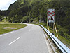 St. Gotthard - Südrampe unten Straßenschild