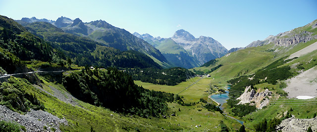 Albula - Westrampe oben Pano